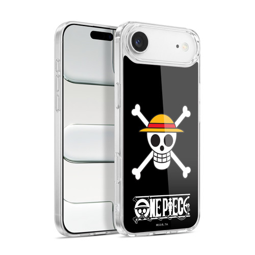 One Piece Graphic Art Classic Crew Logo Soft Gel Case for Apple iPhone 17 Air