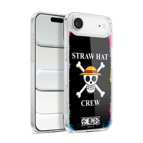 One Piece Graphic Art Colourful Crew Logo Soft Gel Case for Apple iPhone 17 Air