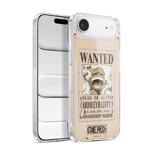 One Piece Graphic Art Luffy Gear 5 Poster Soft Gel Case for Apple iPhone 17 Air