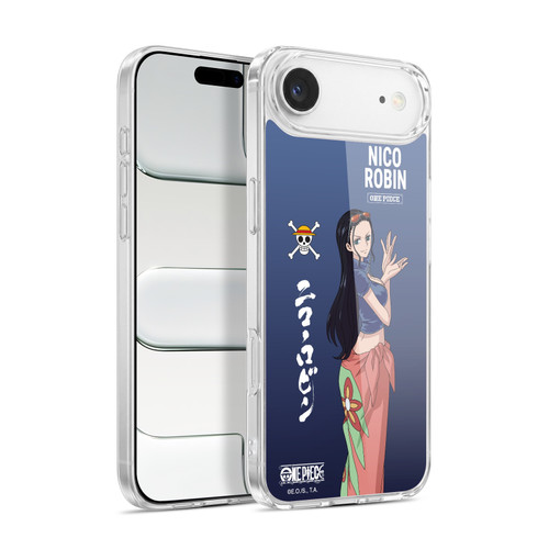One Piece Graphic Art Nico Robin Soft Gel Case for Apple iPhone 17 Air