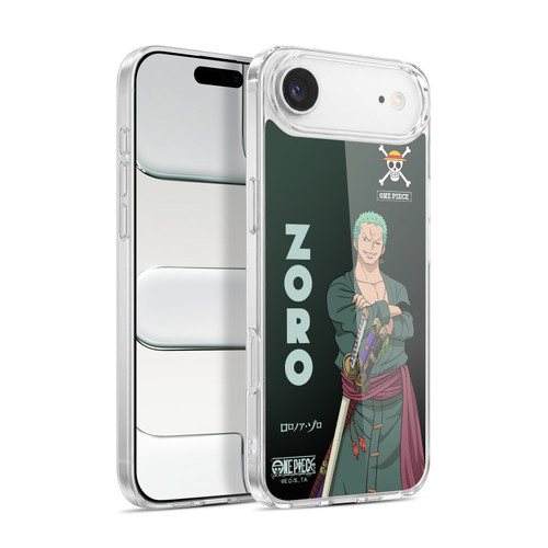 One Piece Graphic Art Roronoa Zoro Soft Gel Case for Apple iPhone 17 Air