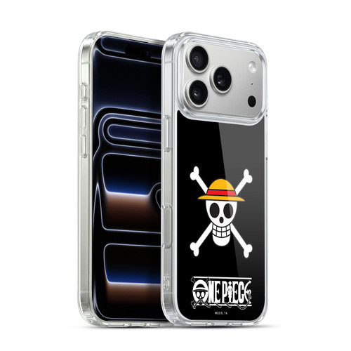 One Piece Graphic Art Classic Crew Logo Soft Gel Case for Apple iPhone 17 Pro Max