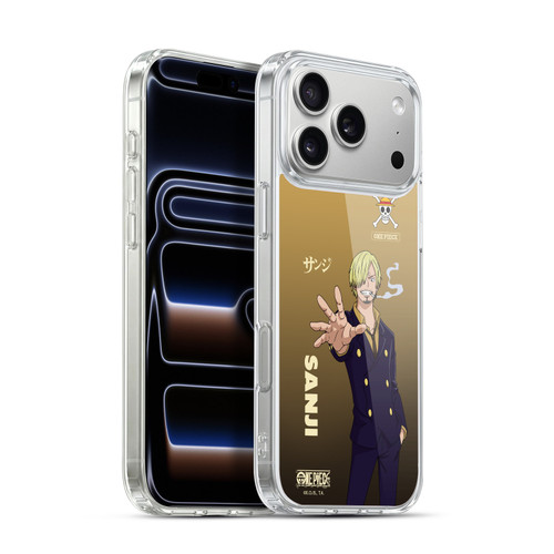 One Piece Graphic Art Sanji Soft Gel Case for Apple iPhone 17 Pro Max