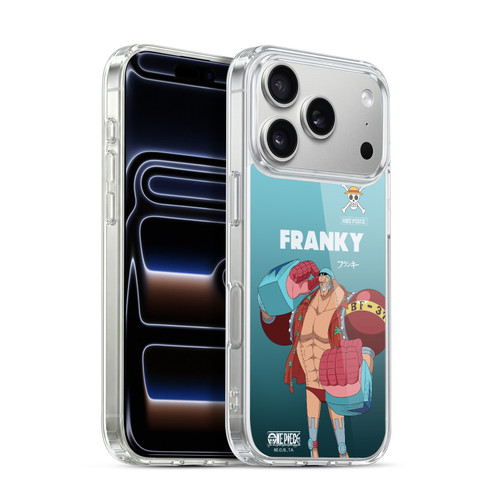 One Piece Graphic Art Franky Soft Gel Case for Apple iPhone 17 Pro
