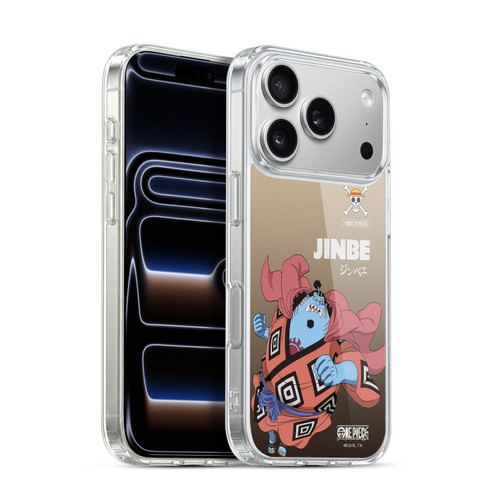 One Piece Graphic Art Jinbe Soft Gel Case for Apple iPhone 17 Pro