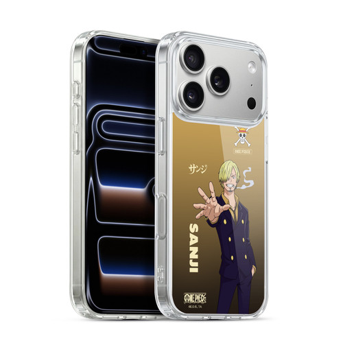 One Piece Graphic Art Sanji Soft Gel Case for Apple iPhone 17 Pro
