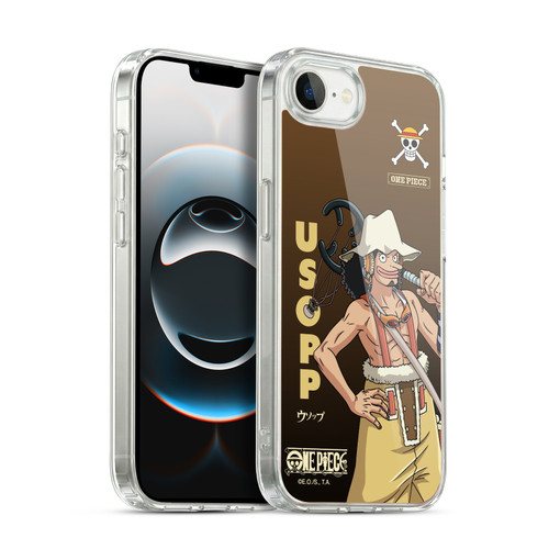 One Piece Graphic Art Usopp Soft Gel Case for Apple iPhone 16e / Apple iPhone 17e & MagSafe