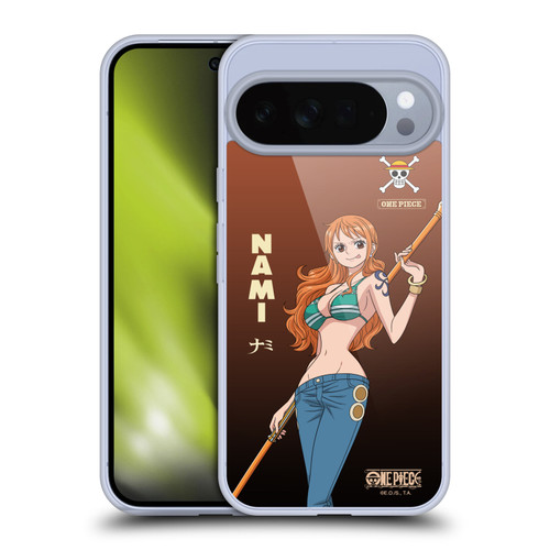 One Piece Graphic Art Nami Soft Gel Case for Google Pixel 10 Pro XL