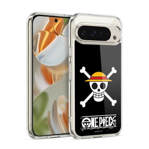 One Piece Graphic Art Classic Crew Logo Soft Gel Case for Google Pixel 9 / Pixel 9 Pro