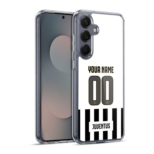 Custom Customised Personalised Juventus Football Club 2026/27 Kit Home Soft Gel Case for Samsung Galaxy S25+
