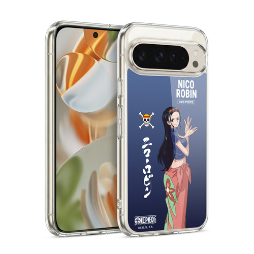 One Piece Graphic Art Nico Robin Soft Gel Case for Google Pixel 9 / Pixel 9 Pro