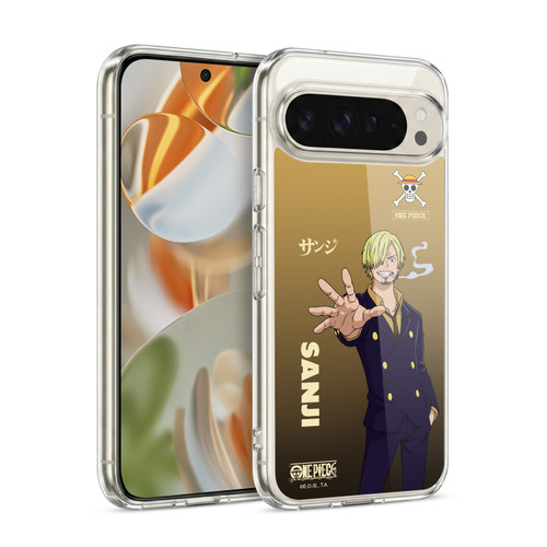 One Piece Graphic Art Sanji Soft Gel Case for Google Pixel 9 / Pixel 9 Pro