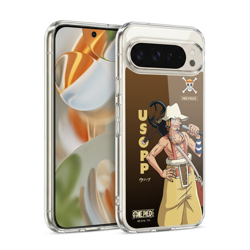 One Piece Graphic Art Usopp Soft Gel Case for Google Pixel 9 / Pixel 9 Pro