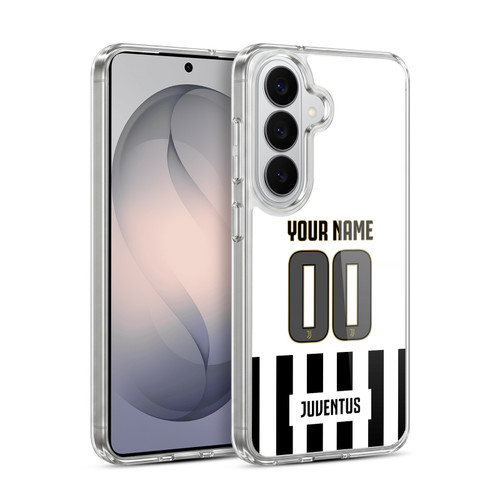 Custom Customised Personalised Juventus Football Club 2026/27 Kit Home Soft Gel Case for Samsung Galaxy S26 Plus