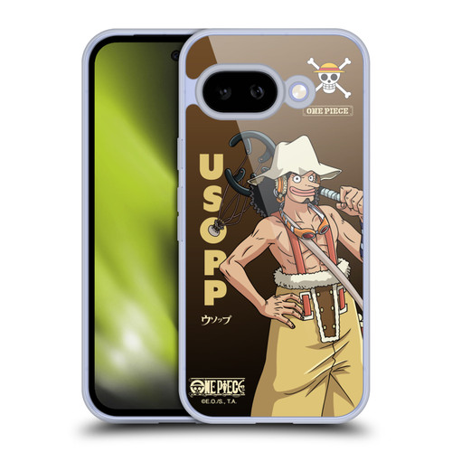 One Piece Graphic Art Usopp Soft Gel Case for Google Pixel 9A
