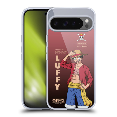 One Piece Graphic Art Monkey D. Luffy Soft Gel Case for Google Pixel 9 Pro XL