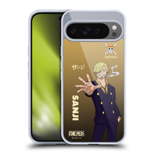 One Piece Graphic Art Sanji Soft Gel Case for Google Pixel 9 Pro XL