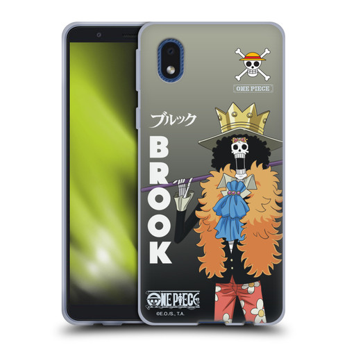 One Piece Graphic Art Brook Soft Gel Case for Samsung Galaxy A01 Core (2020)