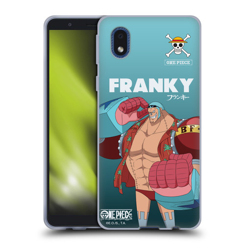 One Piece Graphic Art Franky Soft Gel Case for Samsung Galaxy A01 Core (2020)