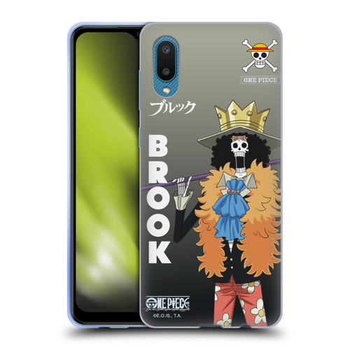 One Piece Graphic Art Brook Soft Gel Case for Samsung Galaxy A02/M02 (2021)