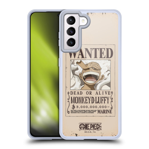 One Piece Graphic Art Luffy Gear 5 Poster Soft Gel Case for Samsung Galaxy S21 5G