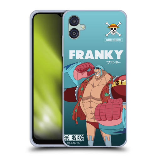 One Piece Graphic Art Franky Soft Gel Case for Samsung Galaxy M04 5G / A04e