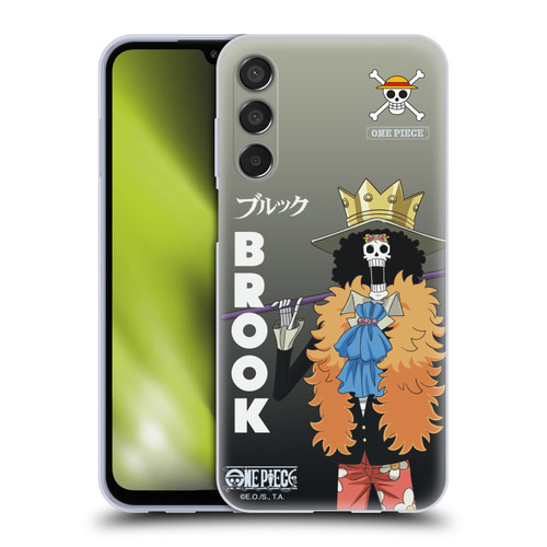 One Piece Graphic Art Brook Soft Gel Case for Samsung Galaxy M15/F15 5G