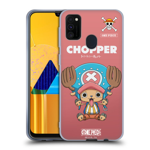 One Piece Graphic Art Chopper Soft Gel Case for Samsung Galaxy M30s (2019)/M21 (2020)