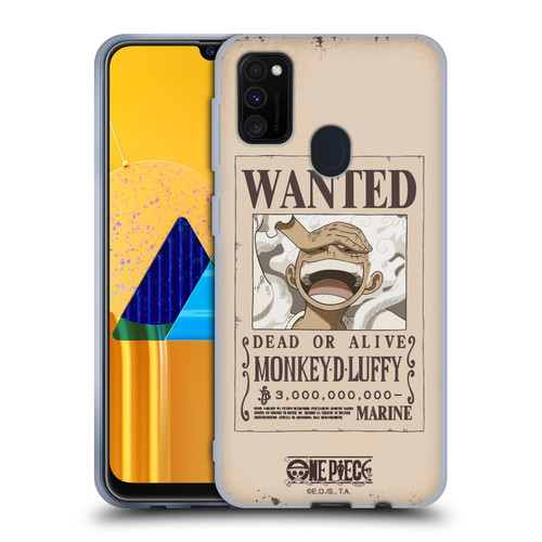 One Piece Graphic Art Luffy Gear 5 Poster Soft Gel Case for Samsung Galaxy M30s (2019)/M21 (2020)