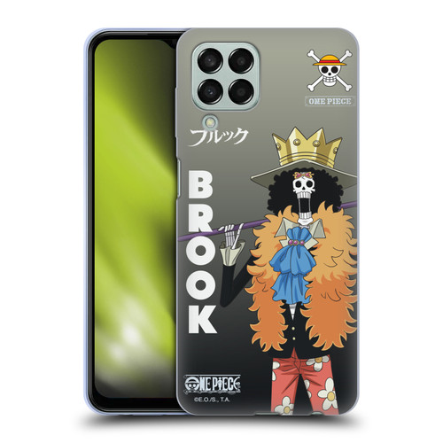 One Piece Graphic Art Brook Soft Gel Case for Samsung Galaxy M33 (2022)
