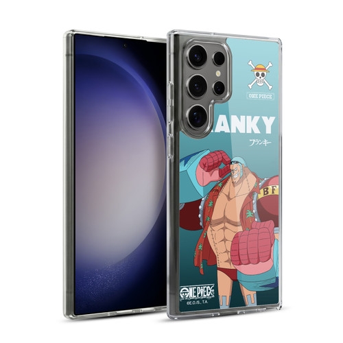 One Piece Graphic Art Franky Soft Gel Case for Samsung Galaxy S23 Ultra 5G & MagSafe