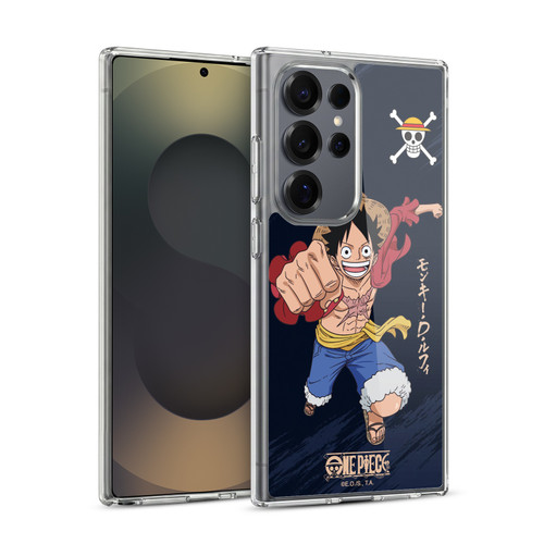 One Piece Graphic Art Luffy Soft Gel Case for Samsung Galaxy S25 Ultra