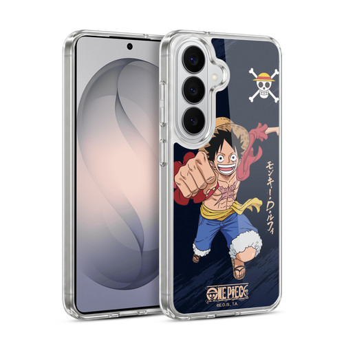 One Piece Graphic Art Luffy Soft Gel Case for Samsung Galaxy S26 Plus