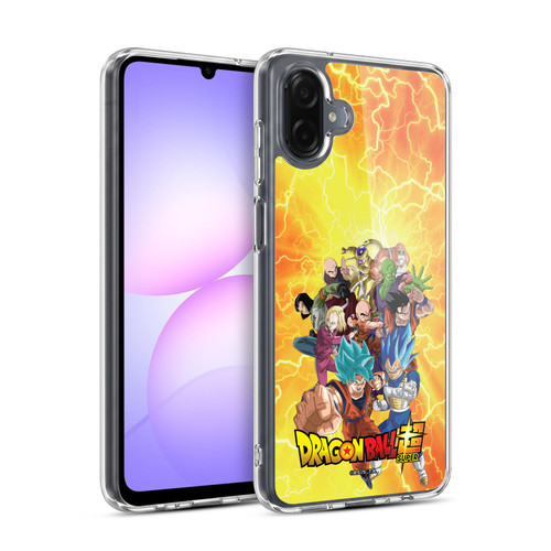 Dragon Ball Super Universe Survival Arc Universe 7 Group Soft Gel Case for Samsung Galaxy A07 4G