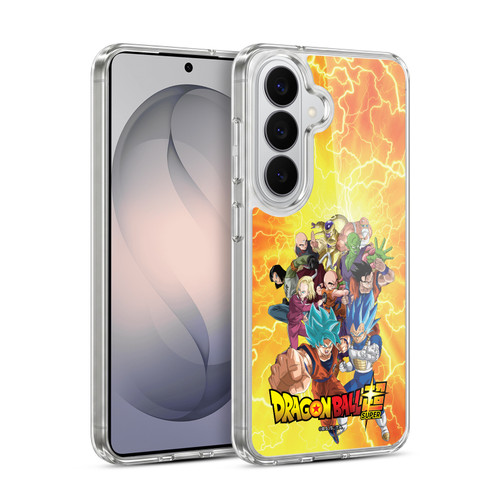 Dragon Ball Super Universe Survival Arc Universe 7 Group Soft Gel Case for Samsung Galaxy S26 Plus