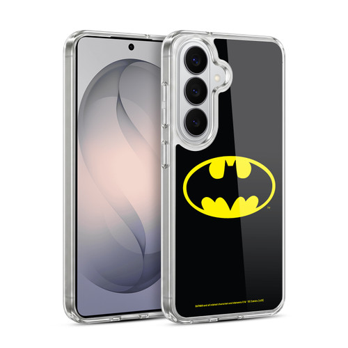 Batman DC Comics Logos Classic Soft Gel Case for Samsung Galaxy S26 Plus
