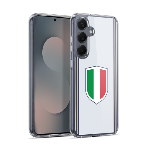 Head Case Designs Football Kit Flags Italy Italian Italia Soft Gel Case for Samsung Galaxy S25+ & MagSafe