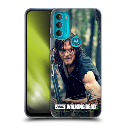AMC The Walking Dead Daryl Dixon Lurk Soft Gel Case for Motorola Moto G71 5G