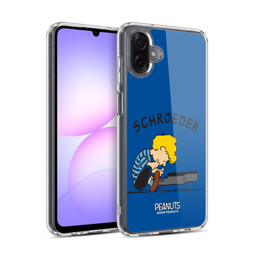 Peanuts Characters Schroeder Soft Gel Case for Samsung Galaxy A07 4G