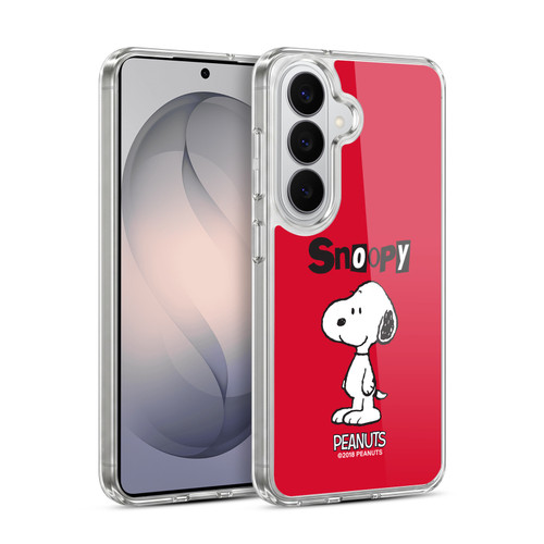 Peanuts Characters Snoopy Soft Gel Case for Samsung Galaxy S26