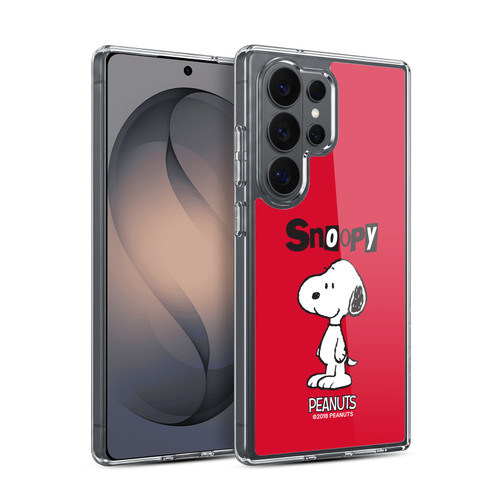 Peanuts Characters Snoopy Soft Gel Case for Samsung Galaxy S26 Ultra