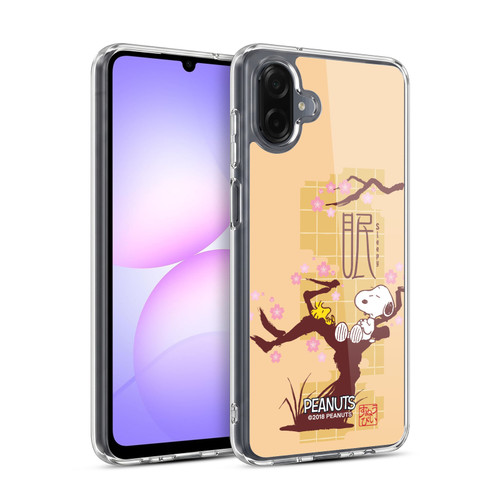 Peanuts Oriental Snoopy Sleepy Soft Gel Case for Samsung Galaxy A07 4G