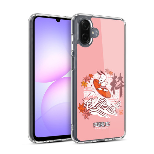 Peanuts Oriental Snoopy Surf Soft Gel Case for Samsung Galaxy A07 4G