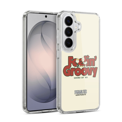 Peanuts Woodstock 50th Schroeder Snoopy Groovy Soft Gel Case for Samsung Galaxy S26 Plus