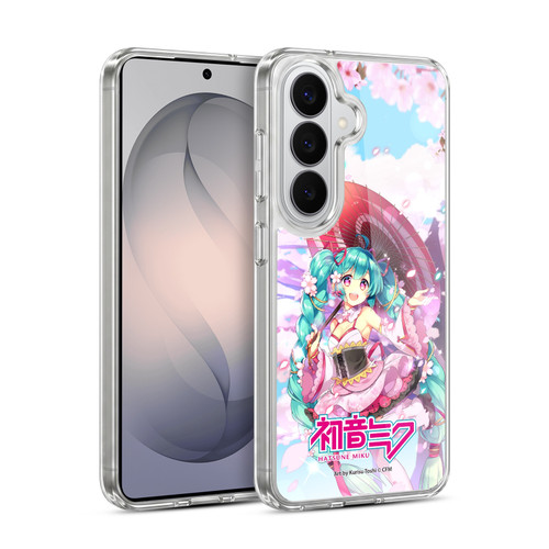 Hatsune Miku Graphics Sakura Soft Gel Case for Samsung Galaxy S26 Plus