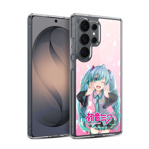 Hatsune Miku Graphics Wink Soft Gel Case for Samsung Galaxy S26 Ultra