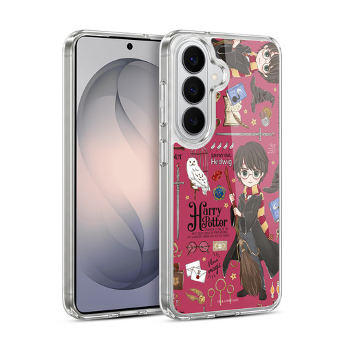 Harry Potter Deathly Hallows XXXVII Harry Pattern Soft Gel Case for Samsung Galaxy S26 Plus