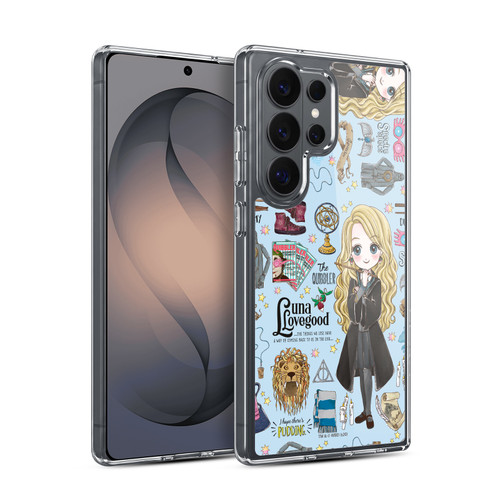 Harry Potter Deathly Hallows XXXVII Luna Pattern Soft Gel Case for Samsung Galaxy S26 Ultra