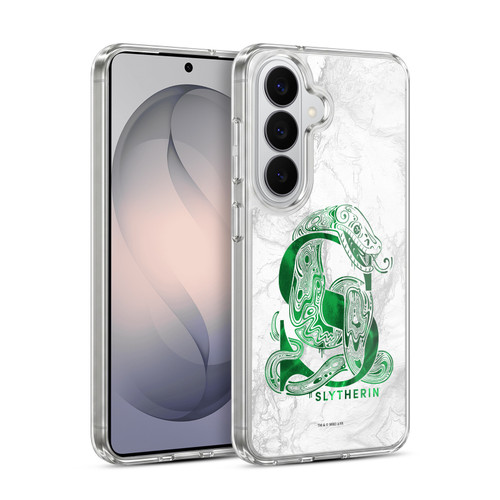 Harry Potter Deathly Hallows IX Slytherin Aguamenti Soft Gel Case for Samsung Galaxy S26 Plus