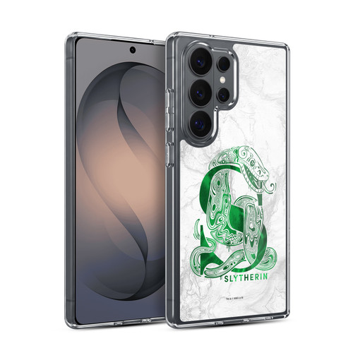 Harry Potter Deathly Hallows IX Slytherin Aguamenti Soft Gel Case for Samsung Galaxy S26 Ultra